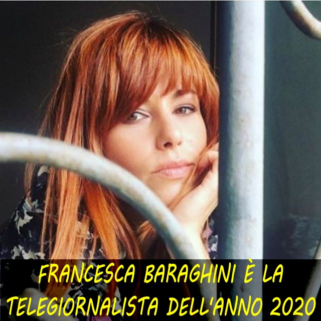Francesca Baraghini è la Telegiornalista dell'Anno 2020