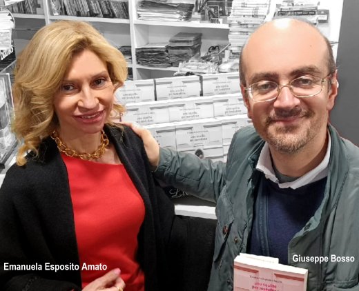 Emanuela Esposito Amato con Giuseppe Bosso